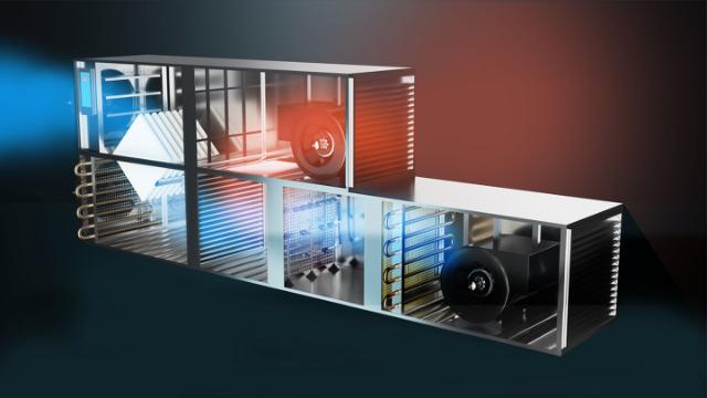duct based air humidification ahu